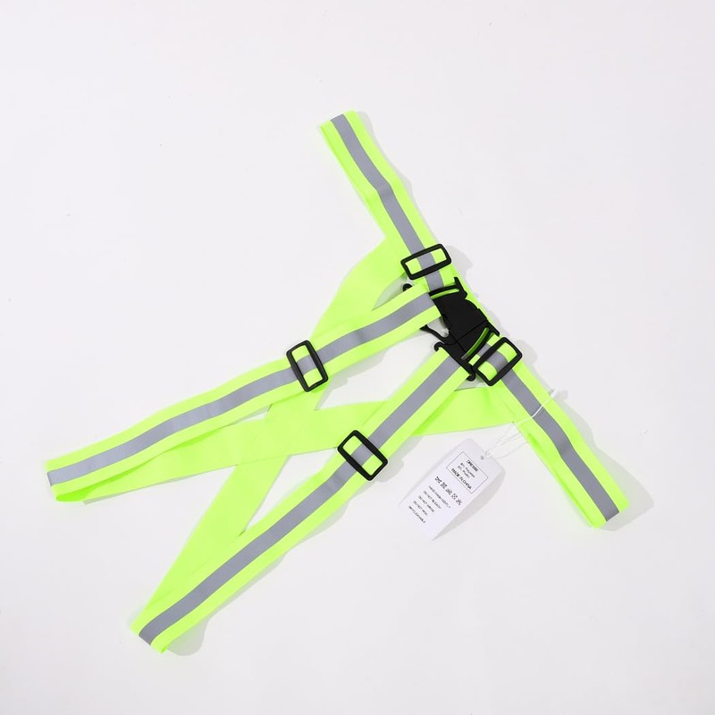 DRESBE Reflective Vest Gear Unisex Warning Vests Adjustable Laser Safety