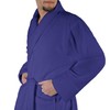Superior Women's Traditional Premium Turkish Cotton Lightweight Long Bathrobe with