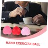 PACKOVE 3Pcs Hand Grip Ball Soft PU Finger Strengthening Equipment