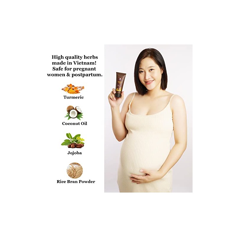 Exfoliante Facial de Cúrcuma Turmeric Face Scrub with Curcumin Extract,