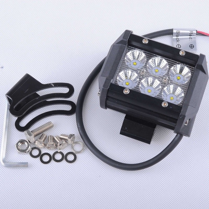 1 Pair Avec(R) 18w Cree Spot light led work light