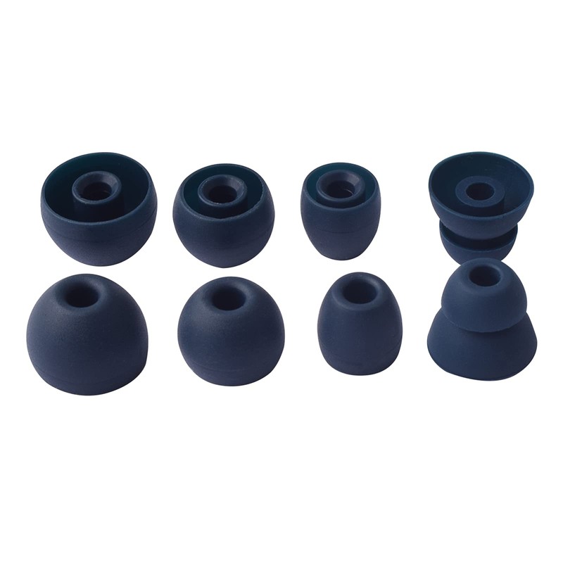 4 Pair Replacement Silicone Ear Tips Earbuds Buds Set for