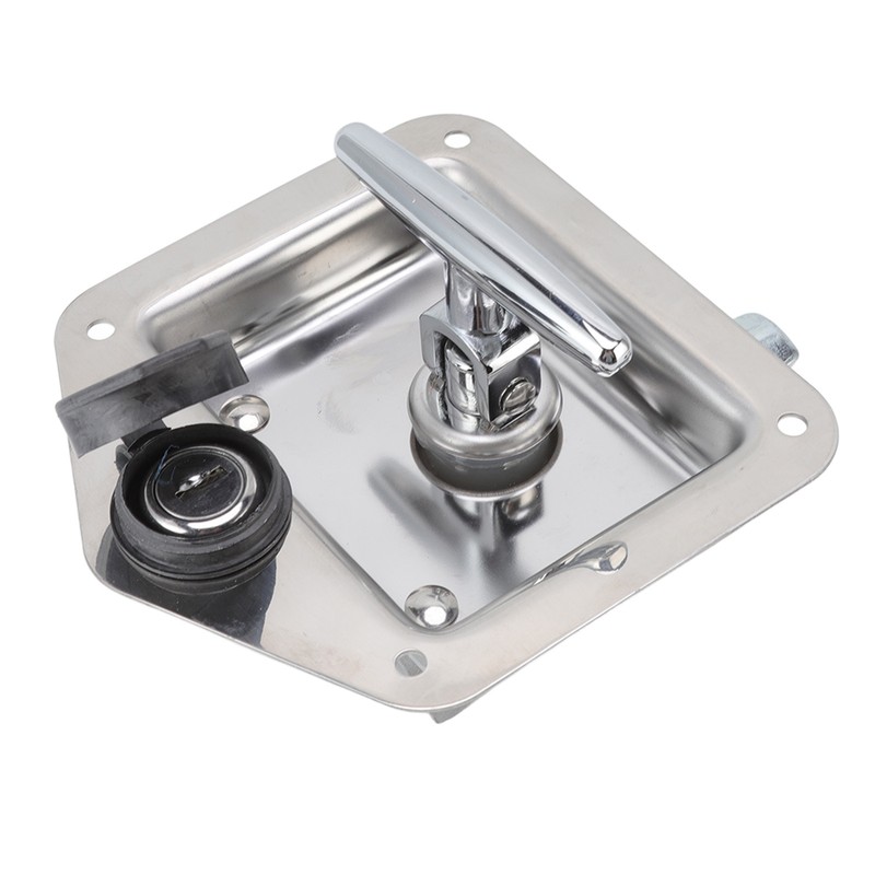 T Handle Latch Stainless Steel Polished Appearance Truck Toolbox Lock