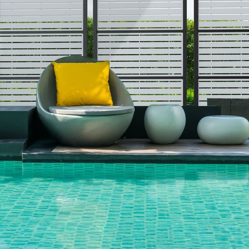 2'x4' Boardwalk Decorative Screen, White