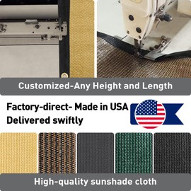 Cisvio 6ftx25ft Privacy Fence Screen Heavy Duty 170 GSM Windscreen & Dustproof Fabric Privacy Screen Covering Mesh Fencing for Outdoor Patio, Balcony, Pool Deck, Brown