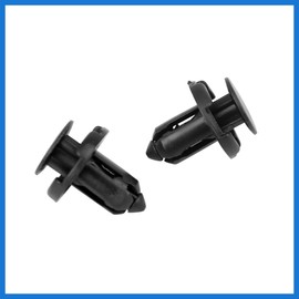 VekAuto 50 Pcs 9mm Plastic Push Retainer Bumper Clips Fasteners Rivet Clips MR200300 for Honda Auto Accessories