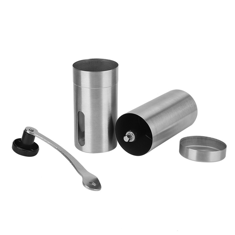 304 Stainless Steel Portable Manual Coffee Grinder Mill Hand Coffee