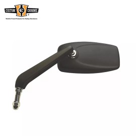 Custom Chrome Black Rear-View Side Mirage Smooth Mirrors Fit For Harley Touring Softail Dyna