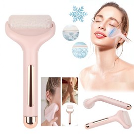 New Cooling Face Roller & Ice Pack for Swollen Face and Eye Care Skin Soothing 2ea