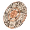 Grass Woven Placemats Nordic Style Innovative Round Placemats for Dining