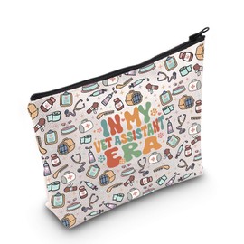 Vet Assistant Gift Vet Tech Gift Veterinarian Graduation Gift in My Vet Assistant Era Makeup Bag (Vet Assistant Era CA)