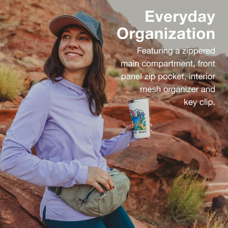 Osprey Daylite Waist Pack - Simple Durable Versatile - Concrete