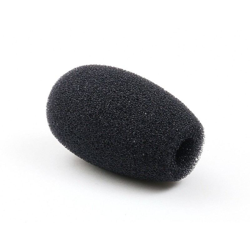 Headset Incom, Pin Microphone, Microphone Sponge, Black, Set of 5,