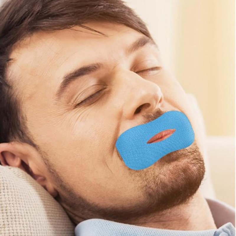 30 Tiras Adhesivas Cinta Boca Eliminar Ronquidos Mejorar Respiracion Nasal