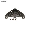 sourcing map Desk Corner Protector Table Edge Protector Cover Metal