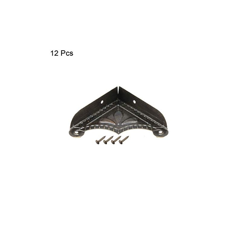 sourcing map Desk Corner Protector Table Edge Protector Cover Metal