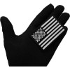 Ivamis Black and White American Flag Patch- 3x2 inch -