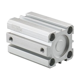 Baomain SDA25x40 Compact Thin Air Cylinder,0.98 inch(25 mm),Stroke 1.57 inch(40 mm), Double-Acting, Single Rod, Aluminum Body for Small Machinery and Industrial Automation