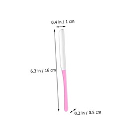 BIUDECO Long Metal Makeup Spatula Foundation Makeup Spatula Stainless Steel Beauty Palette Stick Mixing Tool