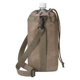 TORUNE BONTE P-3646 Camo Olive Plastic Bottle Cover, For 1.5 L - 2 L; Insulated, Insulated, Inner Aluminum, Handle, Shoulder Strap Included