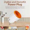 Smart Power Plugs: Zigbee Smart Plug mit Mess- & Timerfunktion,