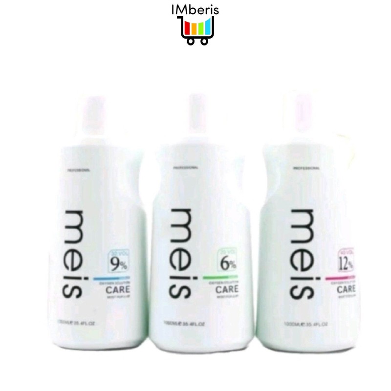 IMBERIS/MEIS HAIR DEVELOPER PEROXIDE 1000ML/双氧水/3%,6%,9%,12%(100% ORIGINAL)~FAST SHIPPING~
