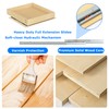 WelFurGeer Soft Close Pull Out Cabinet Organizer, 14" W x