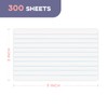 300 PCS Index Cards 3x5 Ruled - Goefun White Lined