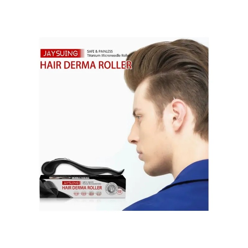 Dermaroller Barba Rodillo Facial Regenerador Aguja 0,5 Mm