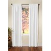 COTTON CRAFT White Curtain Window Panel Drapes - Set of