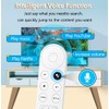 Upgrade Voice Remote for Google Chromecast 4k Snow TV, G9N9N