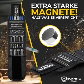 SCHMITZ.Tools SCHMITZ.Tools Geschenke fr M?nner - Magnetarmband fr Handwerker - Ostergeschenke fr M?nner - M?nnergeschenke fr Papa - Geburtstagsgeschenk Handwerker Gadget - Vatertagsgeschenk fr Papa