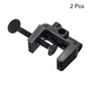 PATIKIL 0.51" Hole Dia. Desk Clamp, 2 Pcs Plastic Adjustable