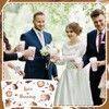 Jingmore 50 Pcs Coffee Bridal Shower Cup Sleeves Love Is