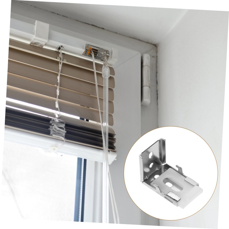 GARVALON Mounting Bracket Clips for Venetian Blinds Blind Installation Code