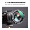 K&F Concept 49MM UV Filter Ultra Definiton 24 Layers Multi