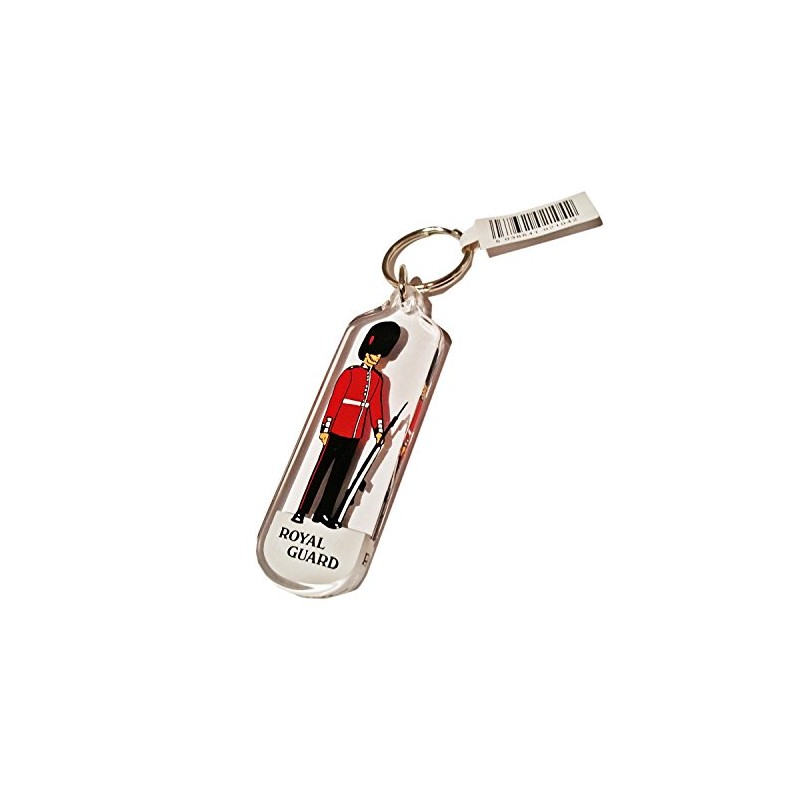 Royal guard plastic keyring
