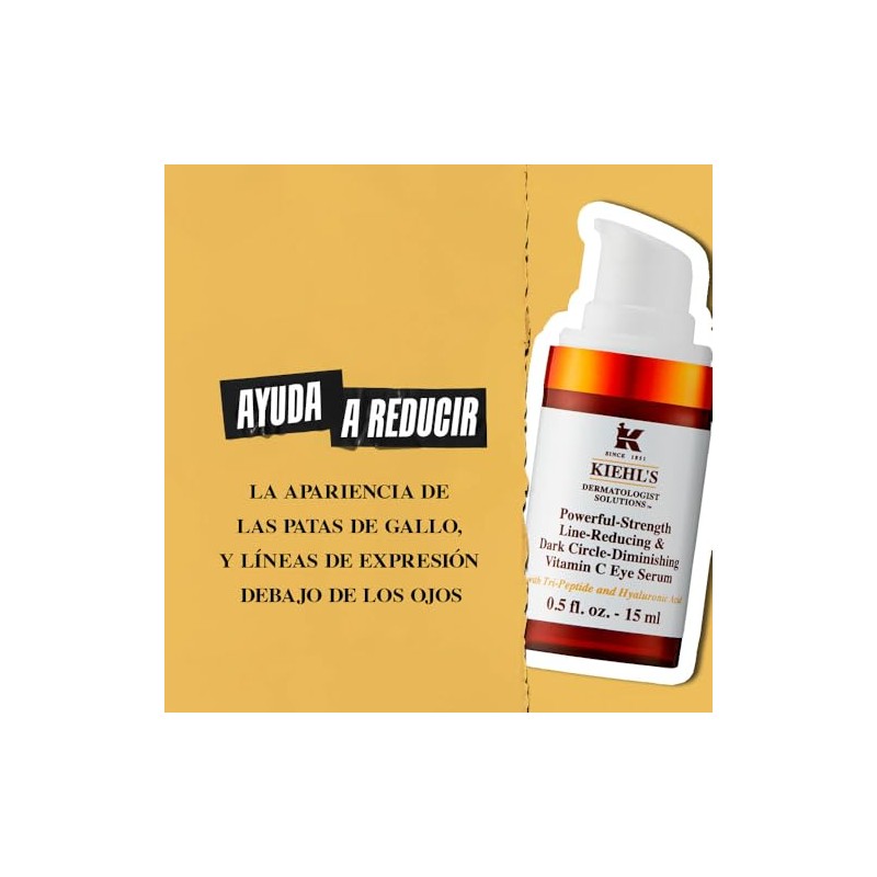 Kiehl's Powerful-Strength Line-Reducing & Dark Circle Eye Serum, 15 ml
