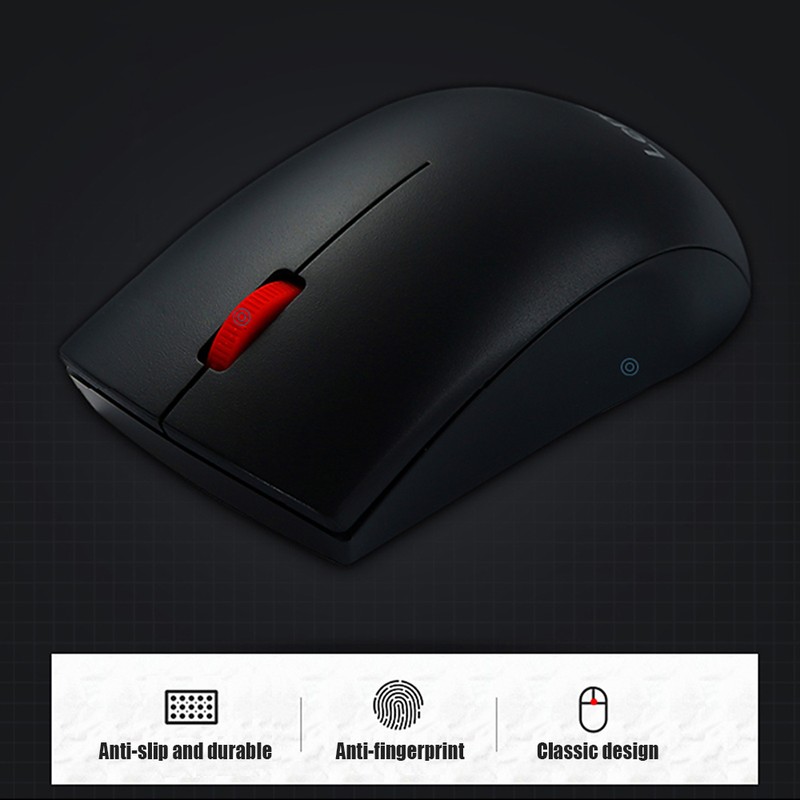 Lenovo M120 Pro Wireless Mouse 2.4GHz Laptop Mouse with USB