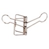 50Pcs Metal Hollow Binder Clips Multipurpose Durable Paper Clamps for
