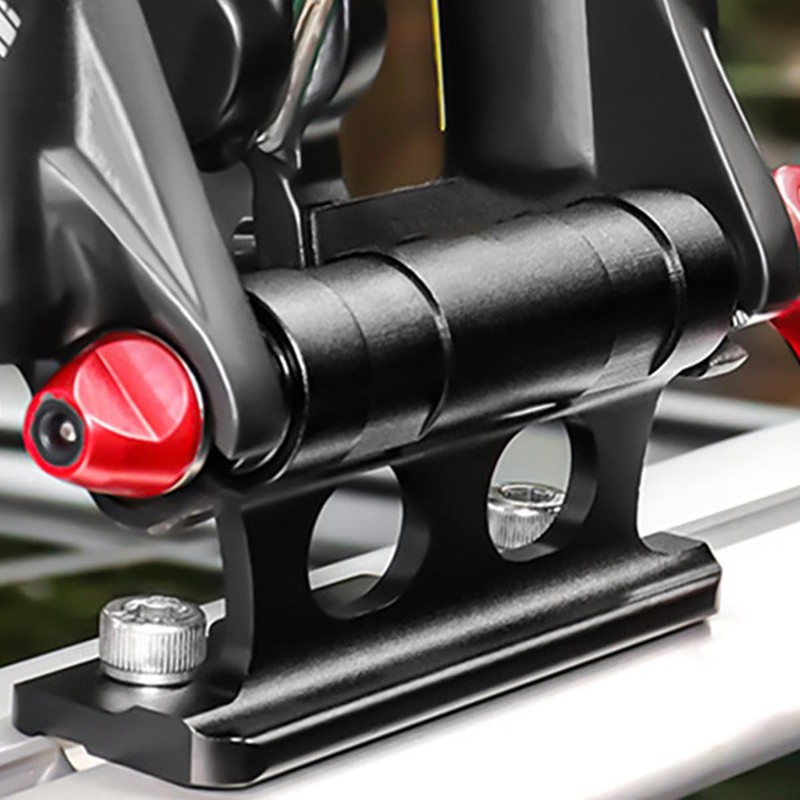 Nicear 2-Pack Bike Fork Bracket - Aluminum Quick Release Thru-Axle