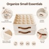 Closet Storage Box with Dividers for Underwear and Socks -