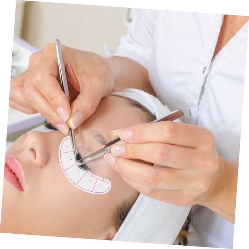 FOMIYES 10sheets Lash Extension Stickers Wispy Lashes Diy Eyelash Extension