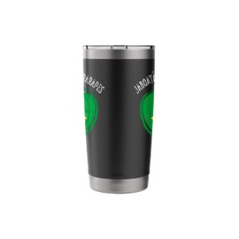Brazil Flag Heart Jaboatao Dos Guararapes City Stainless Steel Insulated Tumbler