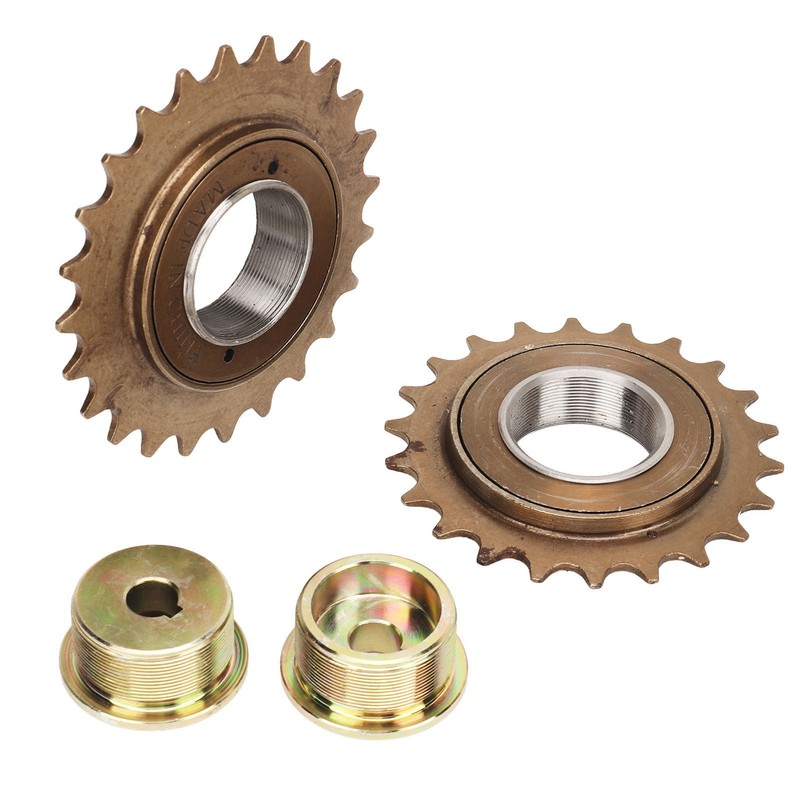 Bike Freewheel Adapter Iron with 22T 24T Freewheel Left Right