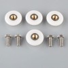 tooloflife Replacement Shower Door Rollers Wheels for Bathroom Kitchen Door