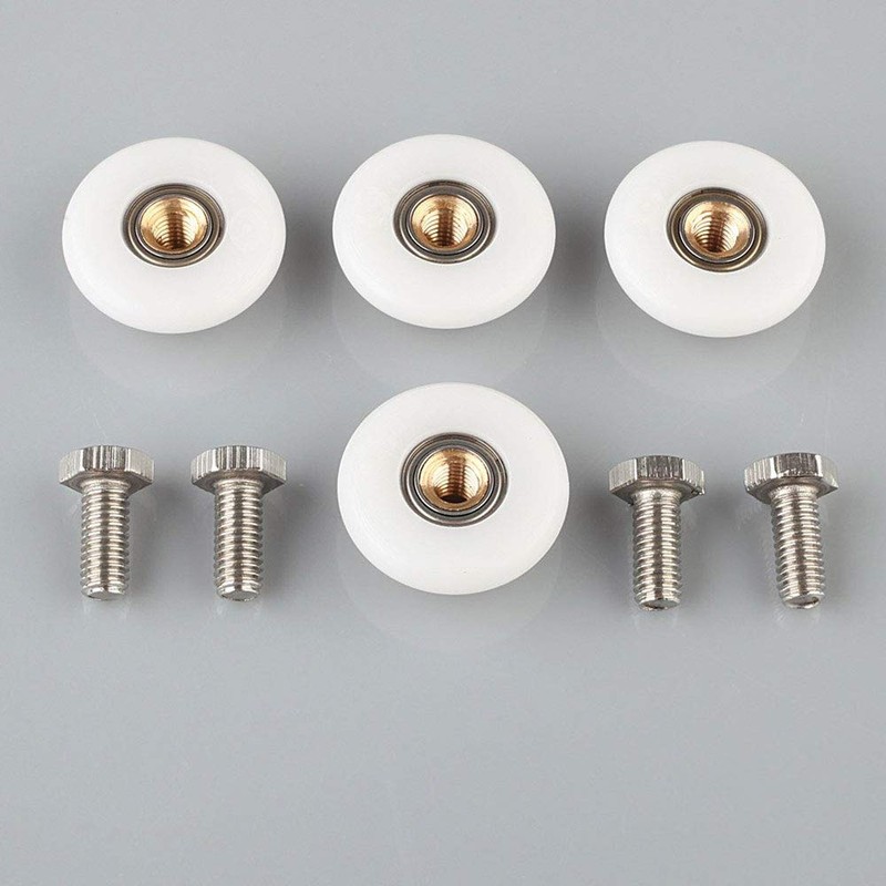 tooloflife Replacement Shower Door Rollers Wheels for Bathroom Kitchen Door