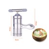 OFKPO Stainless Steel Noodle Maker Manual Noodle Press Vegetable Fruit