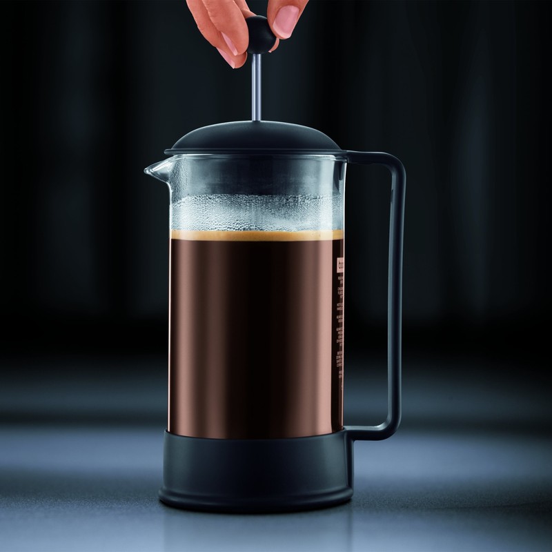 Bodum 34 oz Brazil French Press Coffee Maker, High-Heat Borosilicate