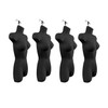 Only Hangers Set of Four Women's Torso Female Plastic Hanging
